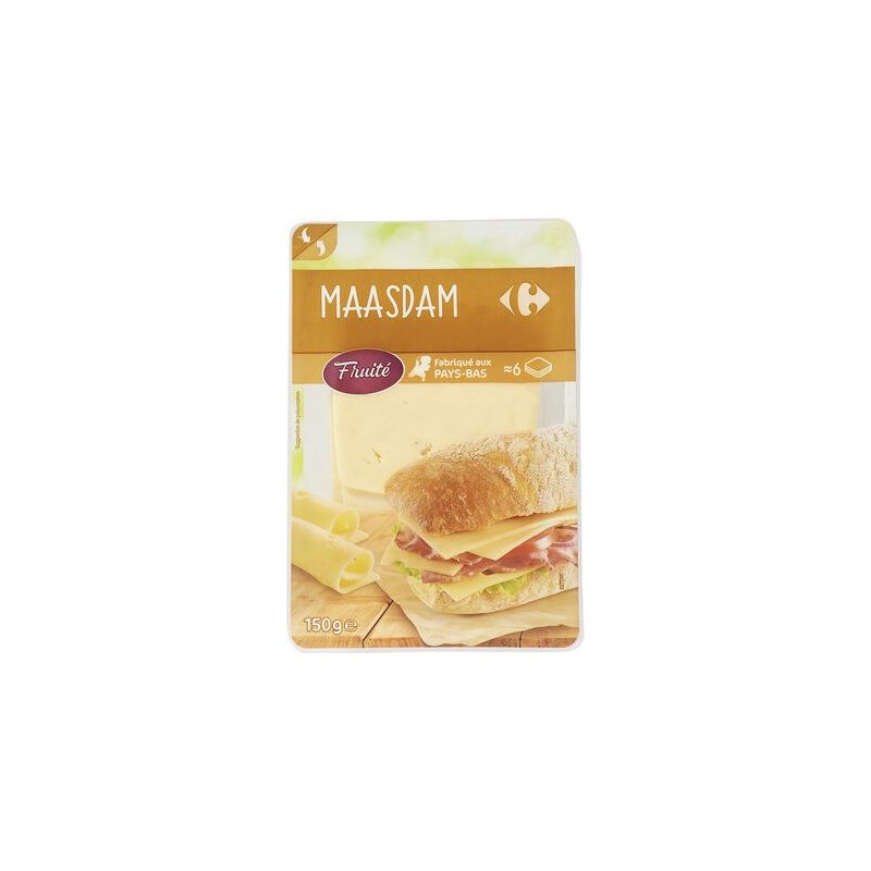 Crf Cdm 150G Maasdam Fruité Tranche