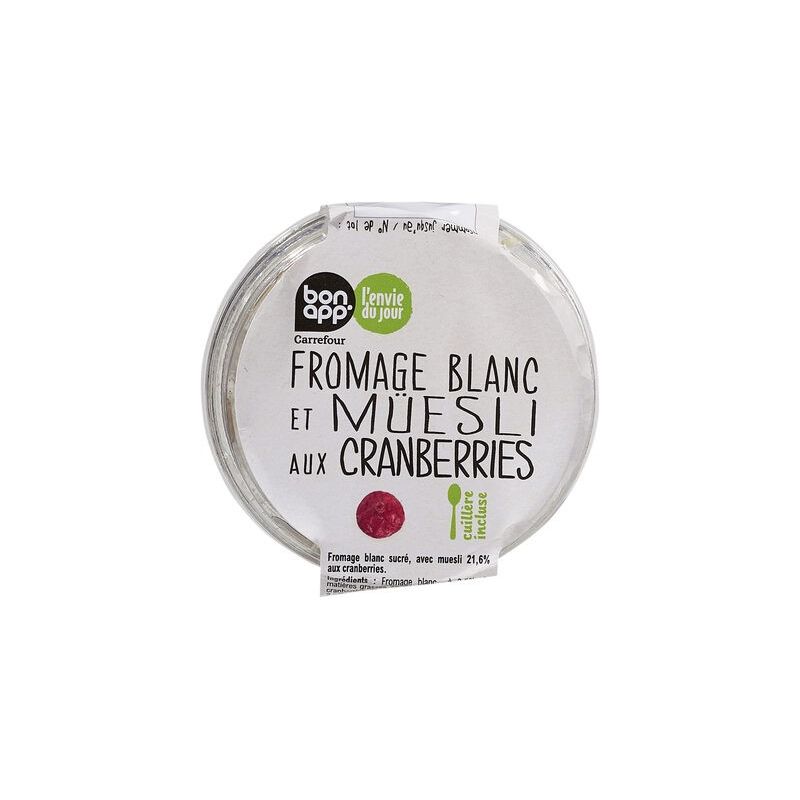 Carrefour 110G Fromage Blanc Granola