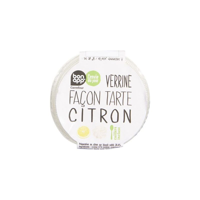 Carrefour 100G Verrine Citron