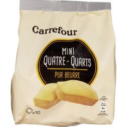 Carrefour 250G Mini Quatre Quart X10 Crf