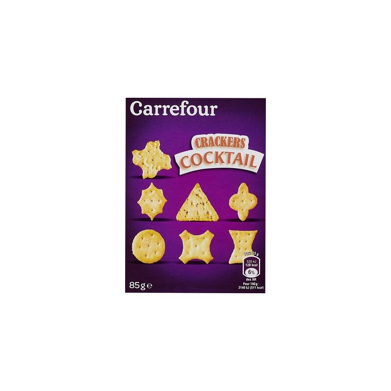 Carrefour 85G Crackers Multimix Crf