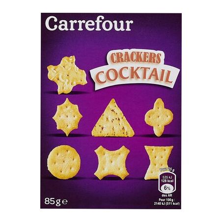 Carrefour 85G Crackers Multimix Crf