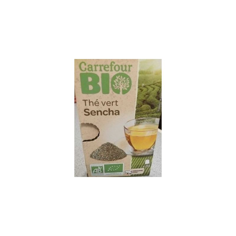Carrefour Bio 30G Thé Vert Sencha Crf