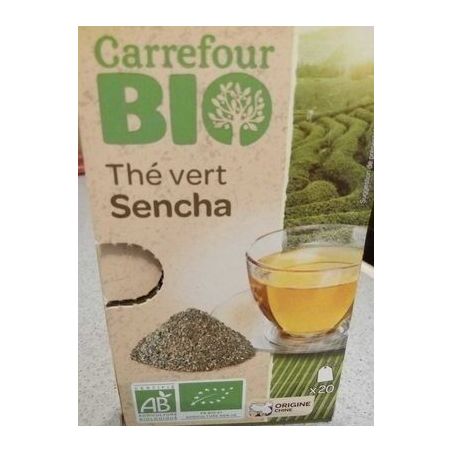 Carrefour Bio 30G Thé Vert Sencha Crf