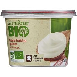 Carrefour Bio 50Cl Creme Fraiche 30% Crf