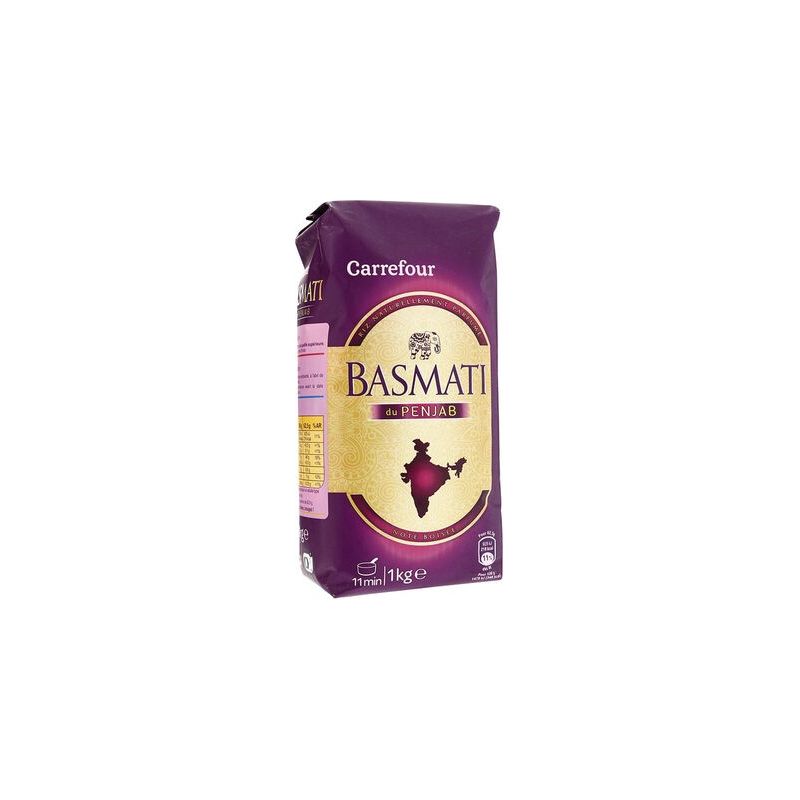 Crf Cdm 1Kg Riz Basmati Du Penjab