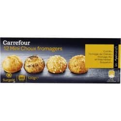 Carrefour 120G Min.Chou.Sale Fromx12 Crf