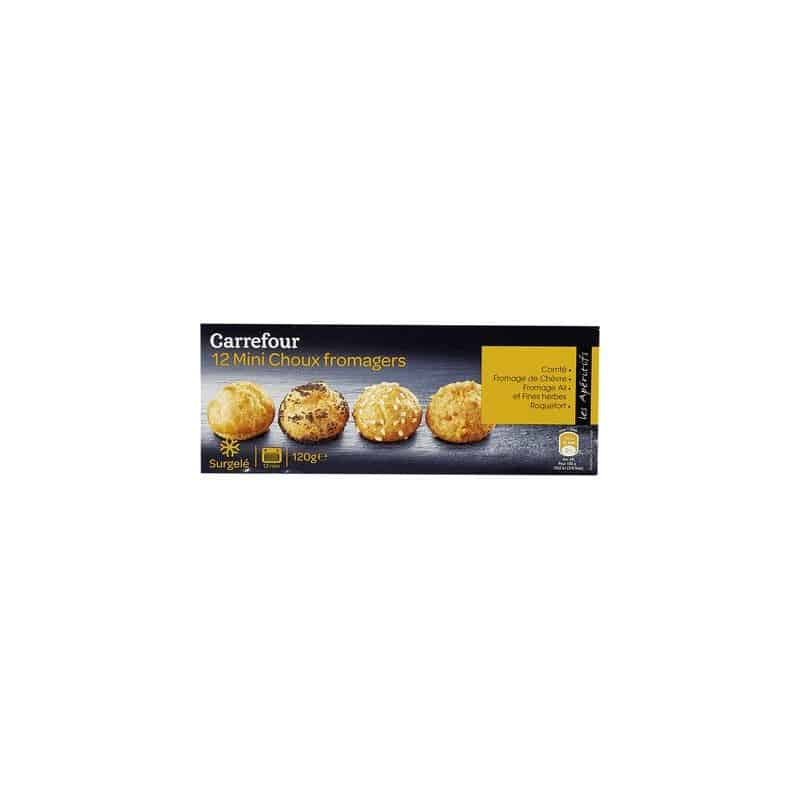 Carrefour 120G Min.Chou.Sale Fromx12 Crf