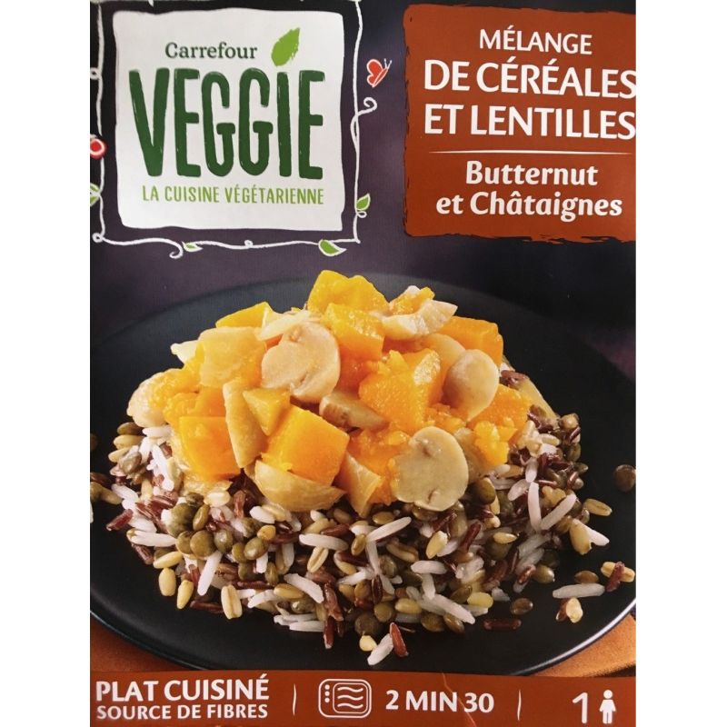 Carrefour 300G Lentil.Butern.Crf Veggie