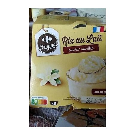 Crf Original 8X115G Riz Au Lait Vanille