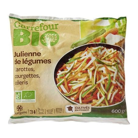 Carrefour Bio 600G Julienne De Légumes Crf