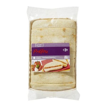 Carrefour 140G Prefou Tomate Basilic Crf