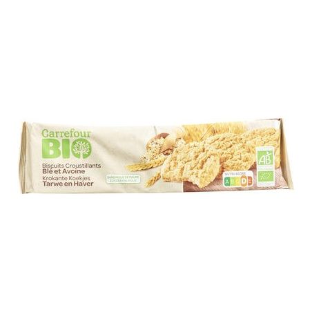 Carrefour Bio Crf Biscuit Avoine 150G