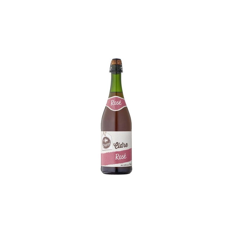 Carrefour 75Cl Cidre Rosé Crf