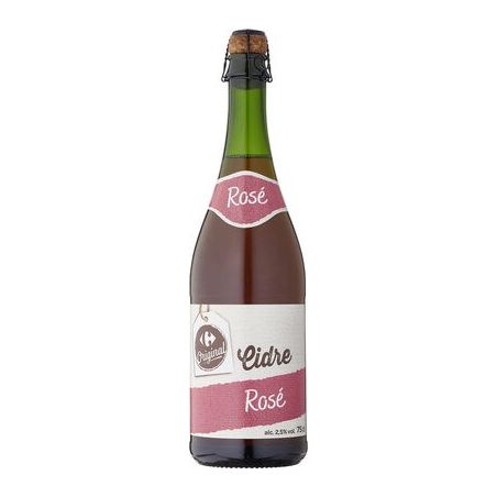 Carrefour 75Cl Cidre Rosé Crf