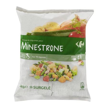 Carrefour 1Kg Melang.Leg.Minestrone Crf