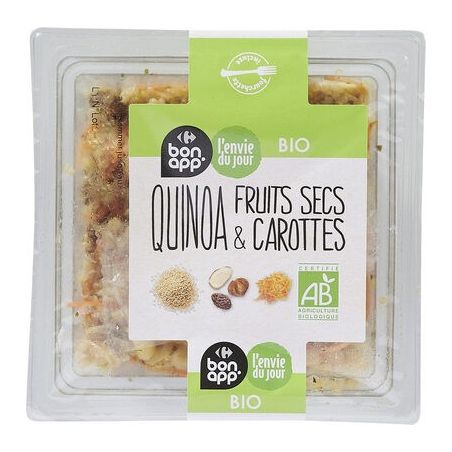 Carrefour 230G Sld Bio Quin.Frui.Secs