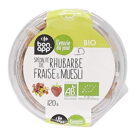 Carrefour 120G Rubfraise Muesli Bio Crf