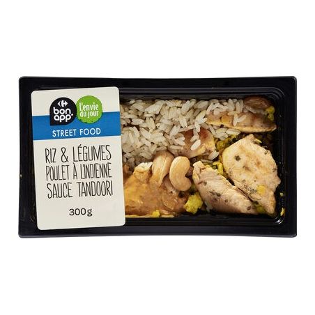 Carrefour 300G Poulet Indienne Crf Bapjr