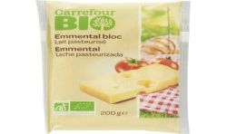 Carrefour Bio 200G Emmental Bloc Crf