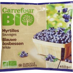 Carrefour Bio 450G Myrtilles Sauvages Crf