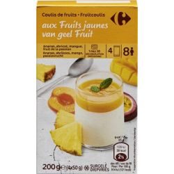 Carrefour 200G Coulis Frt Jaune Surg Crf