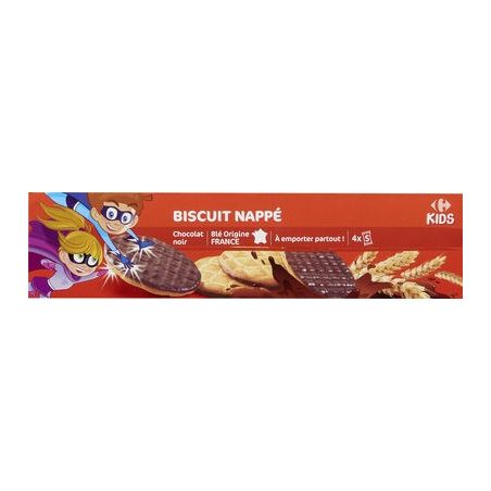 Carrefour Kids 200G Nappés Au Chocolat Noir Crf