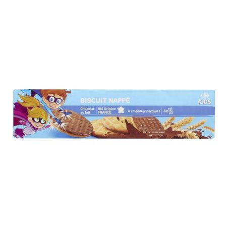 Carrefour Kids 200G Nappés Au Chocolat Lait Crf