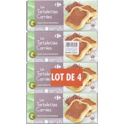 Crf Cdm 127G Tartelettes Carrees Choco