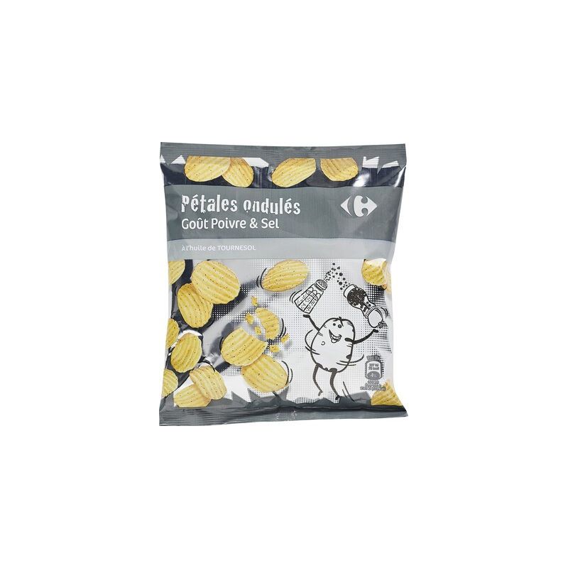 Carrefour 75G Petal Ondul Sel Poivre Crf