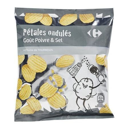 Carrefour 75G Petal Ondul Sel Poivre Crf