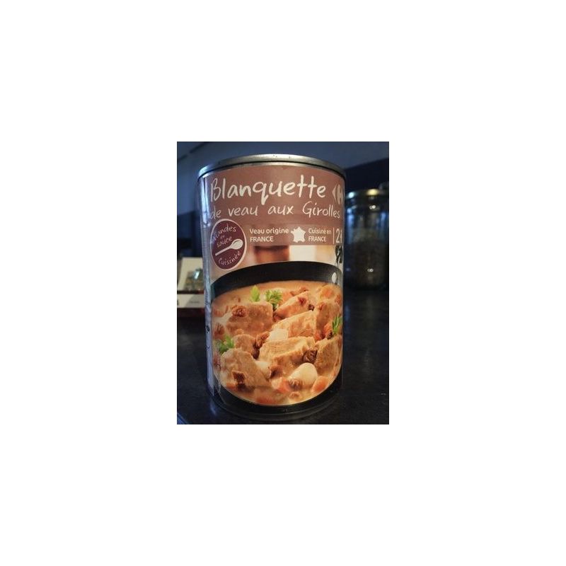 Carrefour 400G Blanqu Veau Girolles Crf