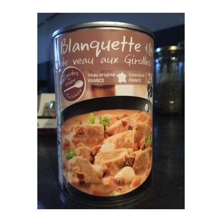 Carrefour 400G Blanqu Veau Girolles Crf