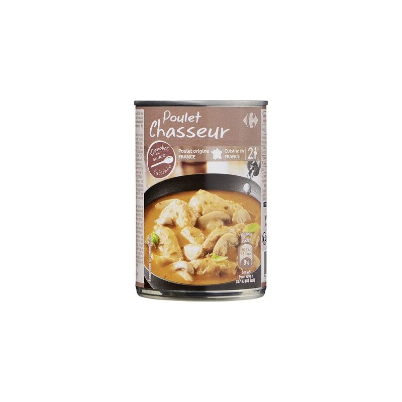 Crf Cdm 400G Poulet Sauce Chasseur