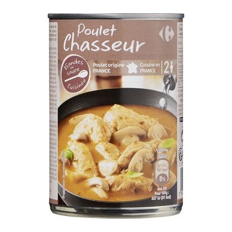 Crf Cdm 400G Poulet Sauce Chasseur
