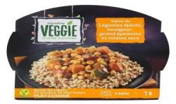 Carrefour Veggie Tajine Leg Boulg Epautr Raisin Crf
