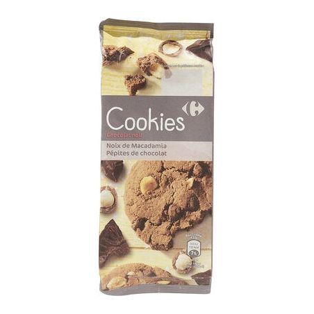 Carrefour 200G Cookies Choco Macadam.Crf