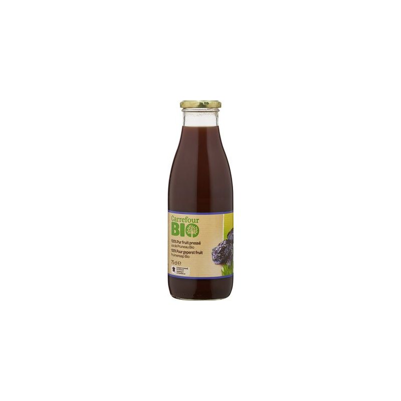 Carrefour Bio 75Cl Bocal Pur Jus De Pruneau Crf