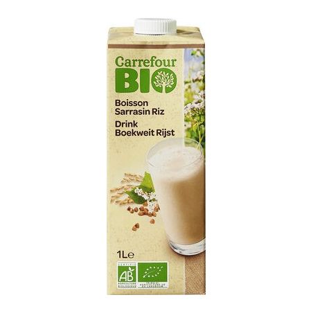 Carrefour 1L Boisson Sarrasin Riz Bio