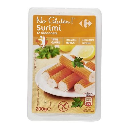 Carrefour 200G Batonnets Sans Gluten Crf