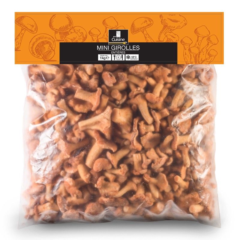 En Cuisine 1Kg Mini Girolles Surgelées