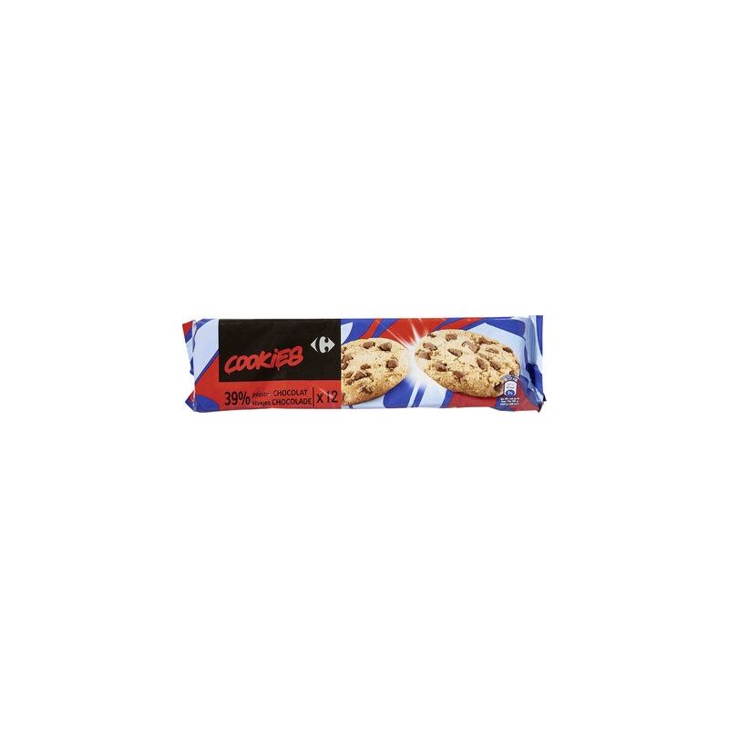 Carrefour 225G American Cookies 39% Chocolat Crf