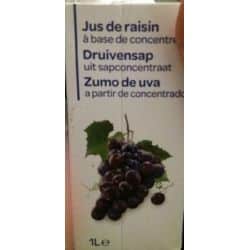 Simpl 1L Brique De Jus Raisin À Base Concentré Pp Blanc