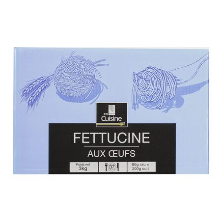 En Cuisine 3Kg Fettucine Aux Œufs