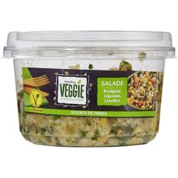 Carrefour Veggie 250G Salade Boulgour Légumes Lentilles Crf