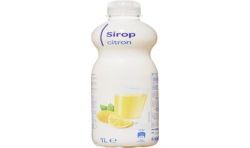 Pp Blanc 1L Pet Sirop De Citron