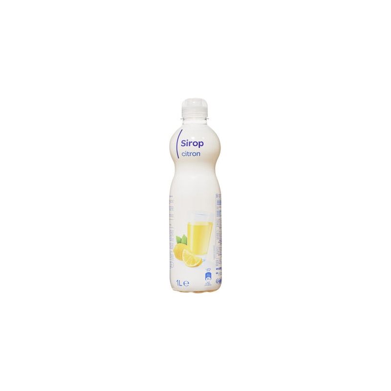 Pp Blanc 1L Pet Sirop De Citron