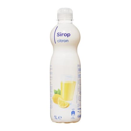 Pp Blanc 1L Pet Sirop De Citron