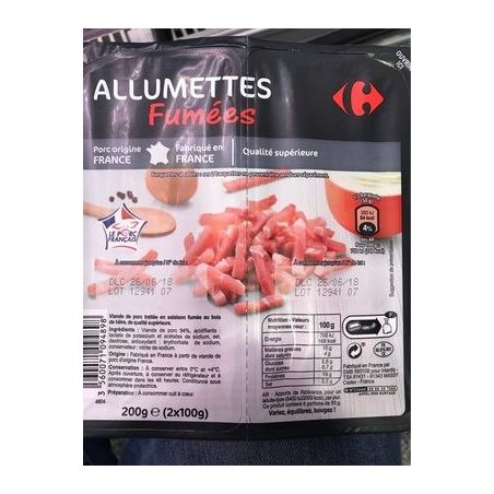 Crf Classic 2X100G Allumettes Fumées