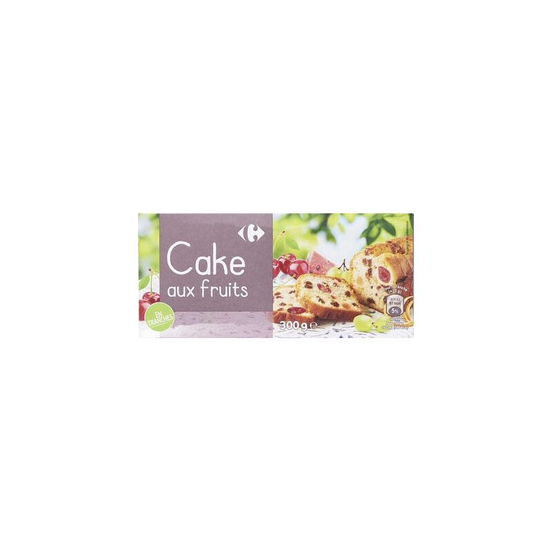 Crf Classic 300G Cakge Aux Fruits Carrefour